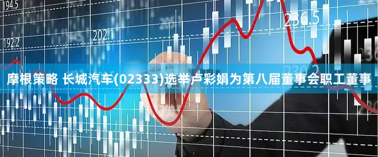 摩根策略 长城汽车(02333)选举卢彩娟为第八届董事会职工董事